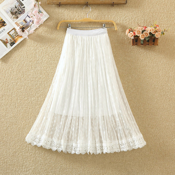 Fusta de dama stil nou model cu dantela in mai multe culori