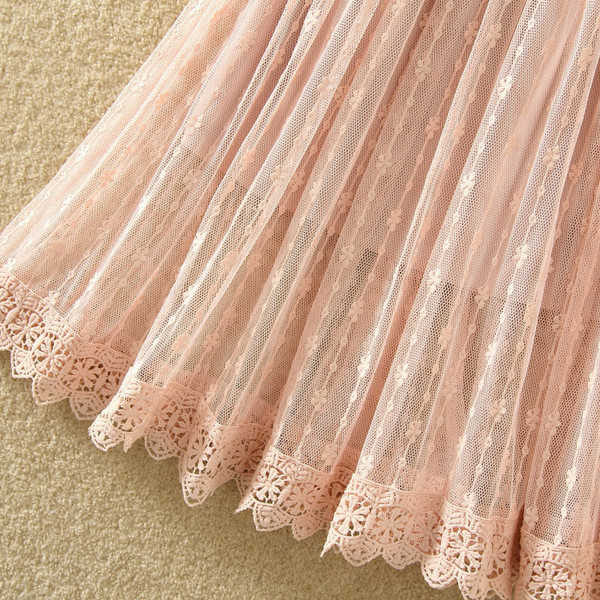 Fusta de dama stil nou model cu dantela in mai multe culori