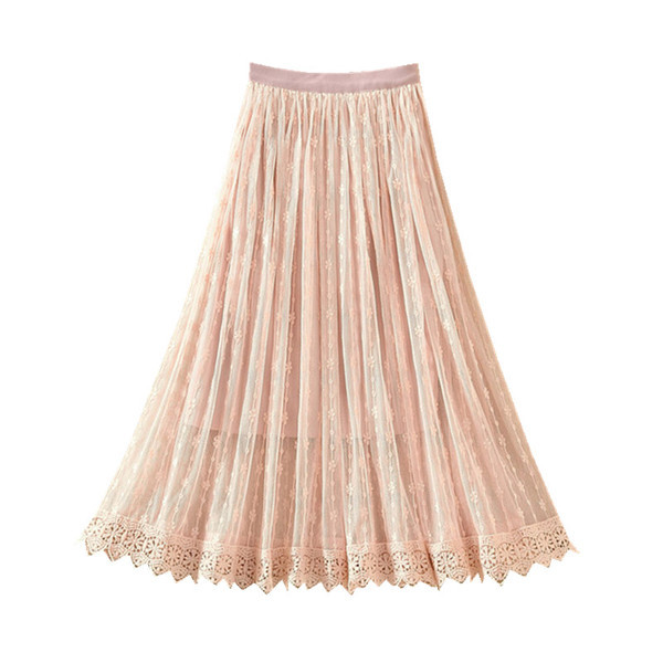 Fusta de dama stil nou model cu dantela in mai multe culori