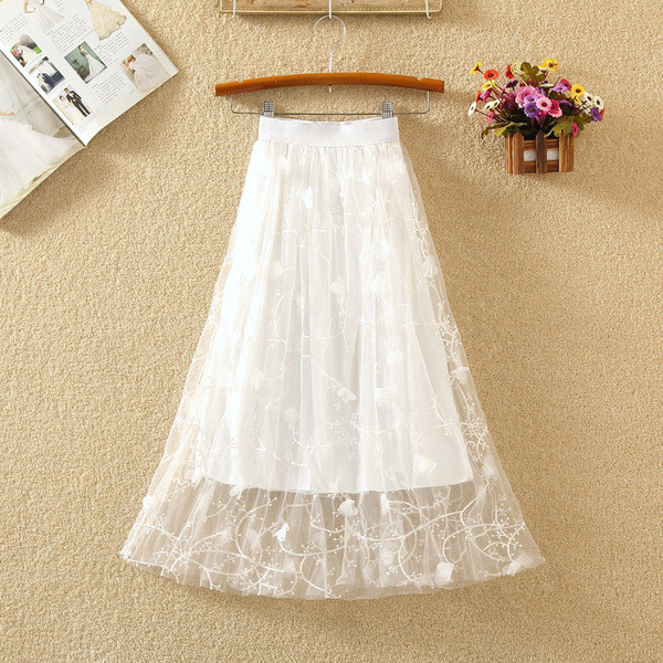 Fusta moderna damasc cu element 3D in mai multe culori