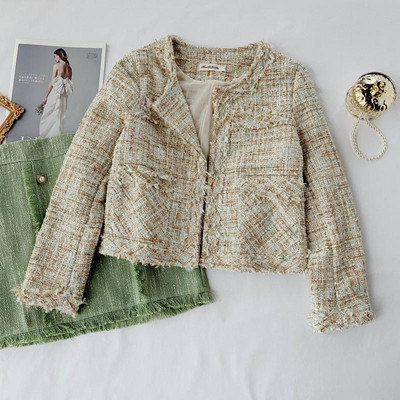 Geaca de dama moderna model scurt cu buzunare in trei culori