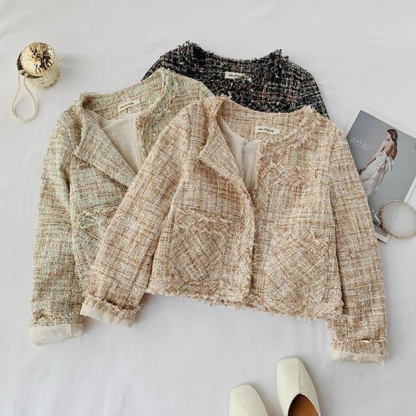 Geaca de dama moderna model scurt cu buzunare in trei culori