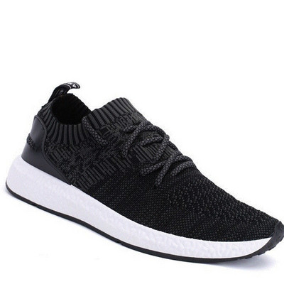 Tenisi casual barbatesti cu talpa groasa si sireturi in trei culori