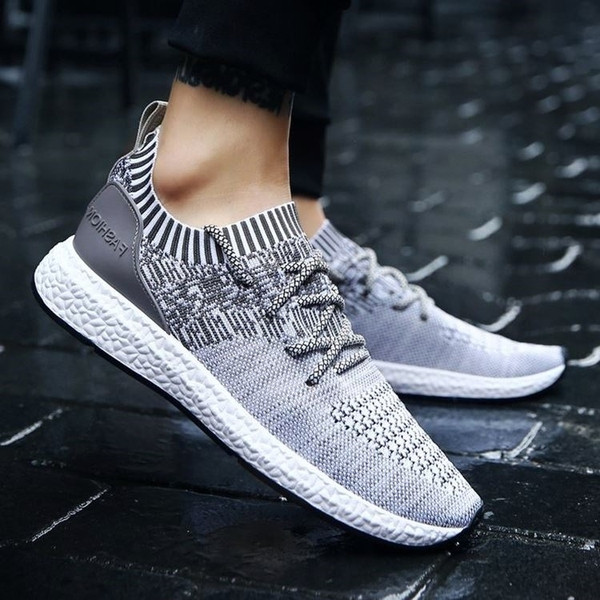 Tenisi casual barbatesti cu talpa groasa si sireturi in trei culori