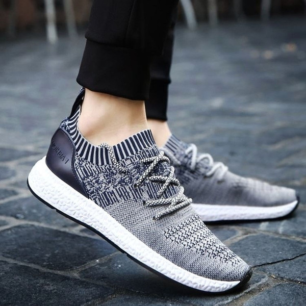 Tenisi casual barbatesti cu talpa groasa si sireturi in trei culori