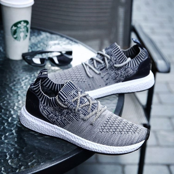 Tenisi casual barbatesti cu talpa groasa si sireturi in trei culori