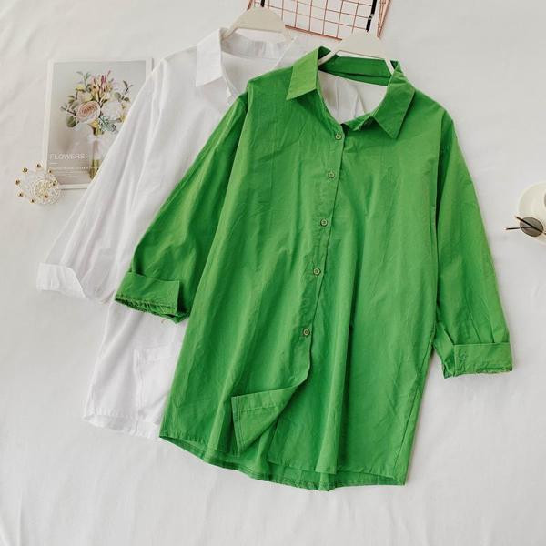 Cămașă lungă de damă cu spate deschis în trei culori