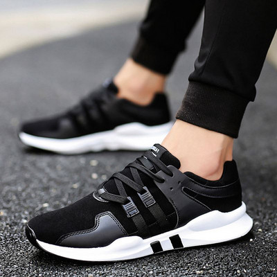 NOI adidași bărbați cu șireturi în două modele în alb și negru