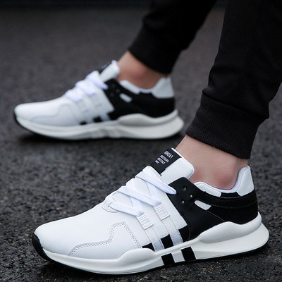 NOI adidași bărbați cu șireturi în două modele în alb și negru