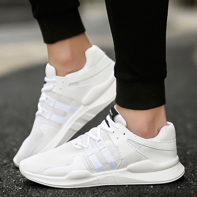 NOI adidași bărbați cu șireturi în două modele în alb și negru