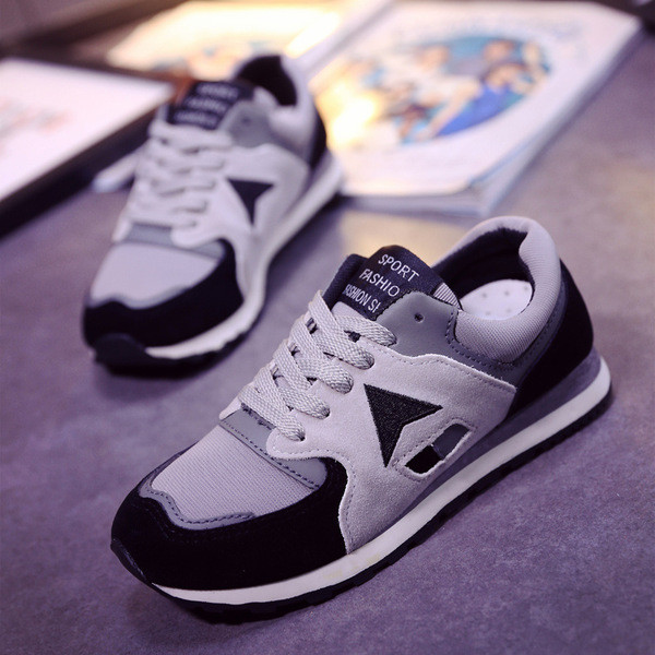 Tenisi casual barbatesti cu talpa groasa in trei culori