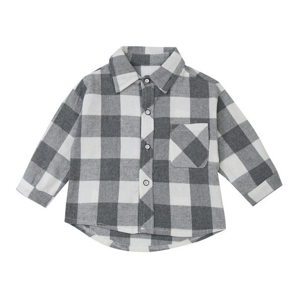Camasa copii in carouri model nou pentru baieti in doua culori