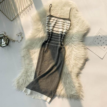 Rochie de dama cu bretele subtiri in cinci culori