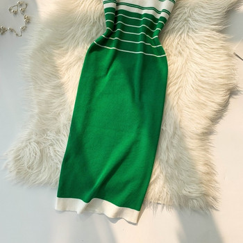 Rochie de dama cu bretele subtiri in cinci culori