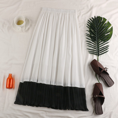 Model de fustă de damă modern croiat - în patru culori