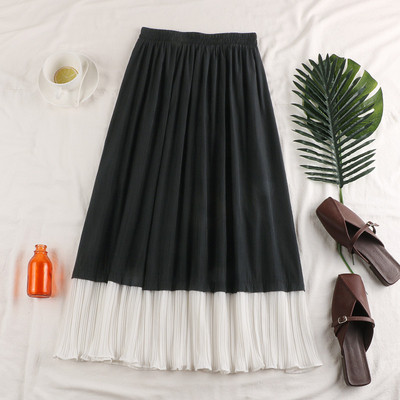 Model de fustă de damă modern croiat - în patru culori