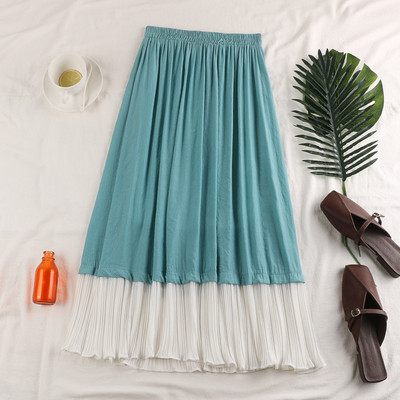 Model de fustă de damă modern croiat - în patru culori