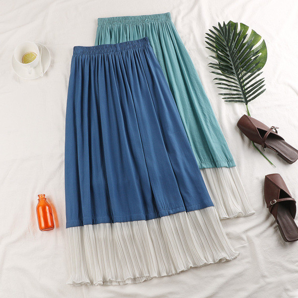 Model de fustă de damă modern croiat - în patru culori