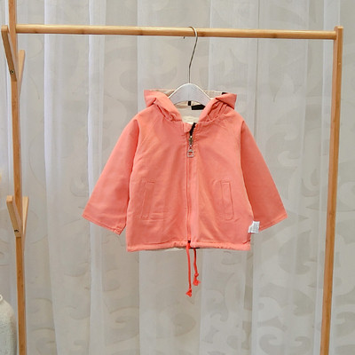 Geaca zilnica pentru copii cu doua fete pentru baieti in doua culori