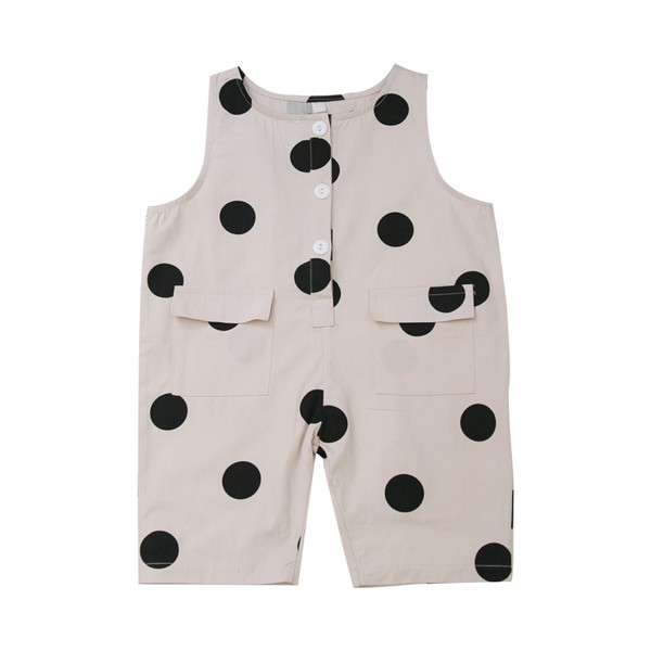 Salopeta moderna pentru copii cu puncte pentru baieti