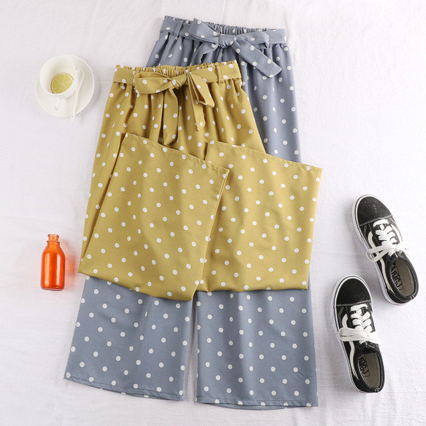 Pantaloni de dama actuali in mai multe culori - model lat