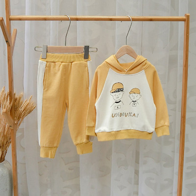 Set sport copii pentru baieti bluza + pantaloni in doua culori