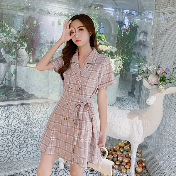 Rochie casual dama - model croiat in doua culori