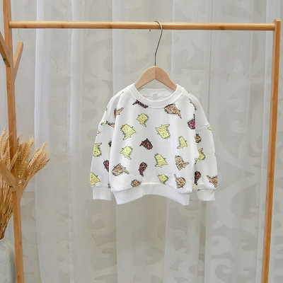 Bluză casual pentru copii cu decolteu O pentru băieți