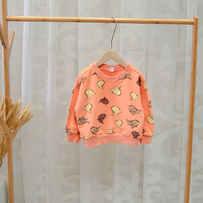 Bluză casual pentru copii cu decolteu O pentru băieți