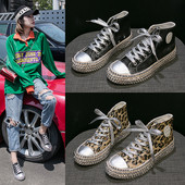 Adidași moderni de damă cu șireturi în două culori