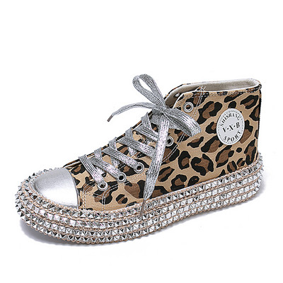 Adidași moderni de damă cu șireturi în două culori