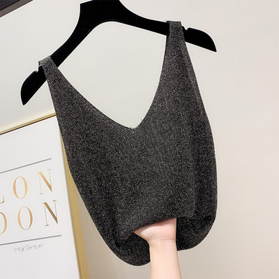 Maieu de dama cu efect stralucitor in mai multe culori