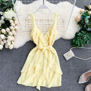 Rochie de dama eleganta cu bretele late in mai multe culori