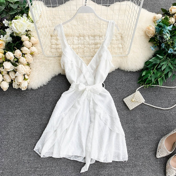 Rochie de dama eleganta cu bretele late in mai multe culori