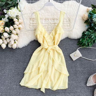 Rochie de dama eleganta cu bretele late in mai multe culori