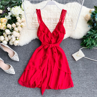 Rochie de dama eleganta cu bretele late in mai multe culori