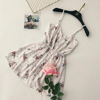 Salopeta de dama eleganta cu bretele subtiri in mai multe culori