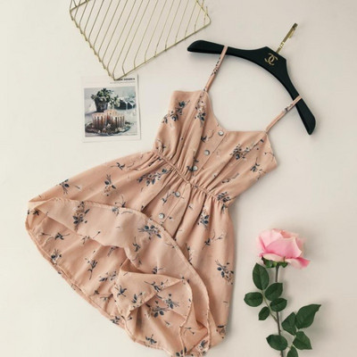 Salopeta de dama eleganta cu bretele subtiri in mai multe culori