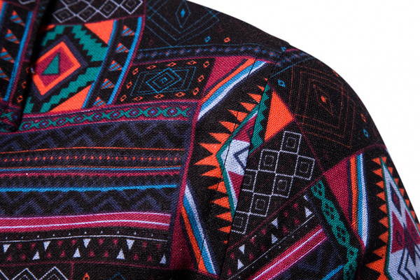 Cămașă casual bărbătească cu mâneci lungi și guler clasic