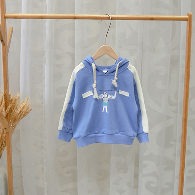 Hanorac modern pentru copii pentru baieti cu gluga in doua culori