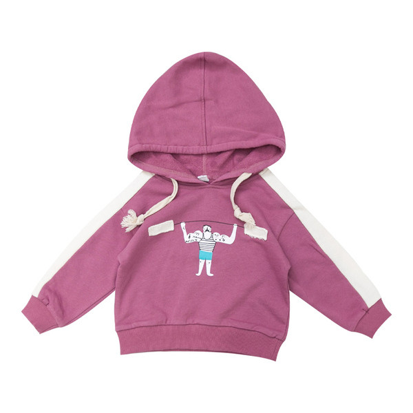 Hanorac modern pentru copii pentru baieti cu gluga in doua culori