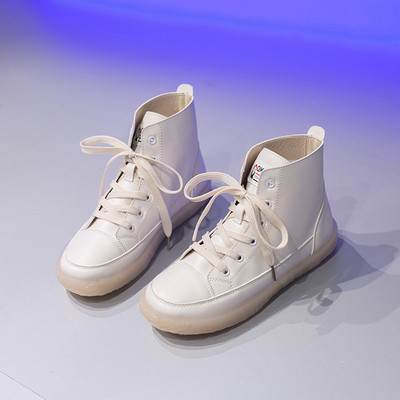 Tenisi moderni de dama din piele ecologica cu sireturi in trei culori