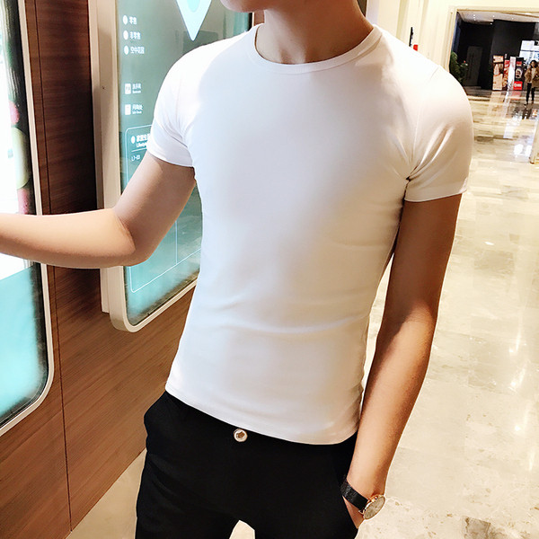 Tricou barbatesc modern model uni in mai multe culori