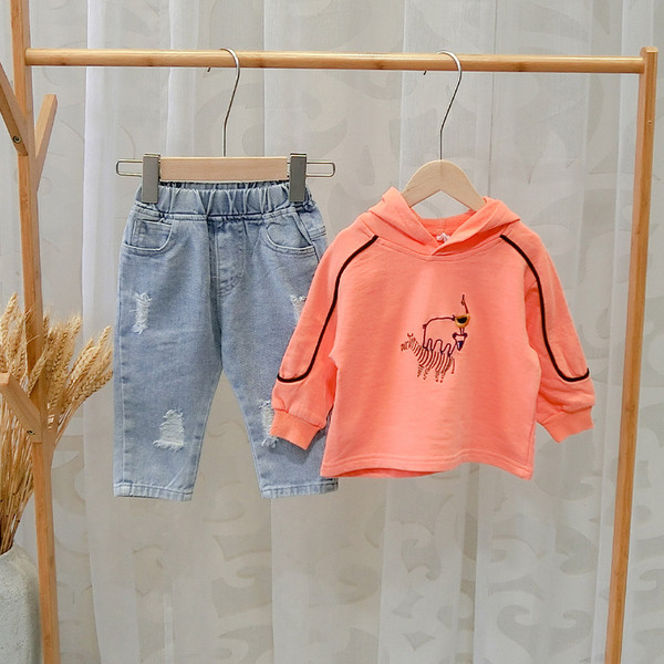 Hanorac pentru copii model nou pentru baieti - doua culori