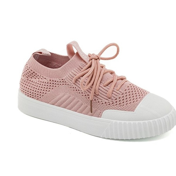 Γυναικεία casual αθλητικά παπούτσια με ίσια πέλματα και  κορδόνια σε τέσσερα χρώματα