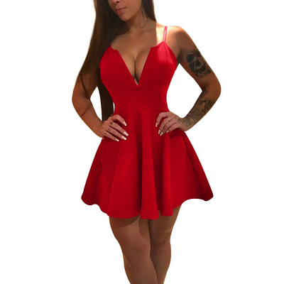 Rochie scurta de dama eleganta in mai multe culori