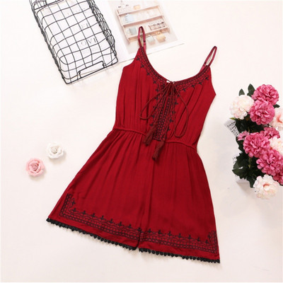 Salopeta casual dama cu cravate in mai multe culori