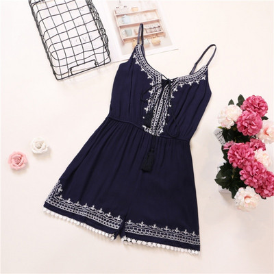 Salopeta casual dama cu cravate in mai multe culori