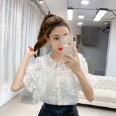 Bluză de damă elegantă din dantelă în două culori