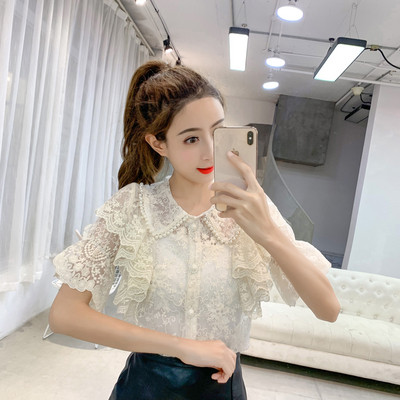 Bluză de damă elegantă din dantelă în două culori